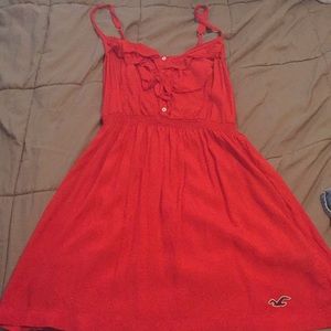 A hollister red dress